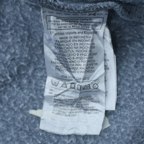 Adidas Men's Grey Camo Pullover Hoodie Sweatshirt Size S Classic Fit