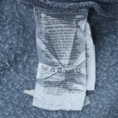 Adidas Men's Grey Camo Pullover Hoodie Sweatshirt Size S Classic Fit
