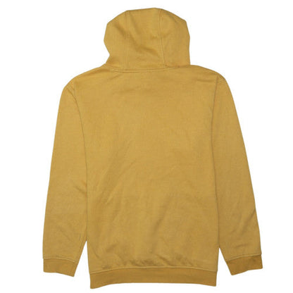 NBL Men's Yellow Pullover Hoodie Size L Regular Fit Graphic Sportswear