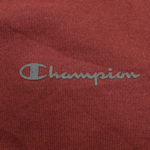 Champion Mens Red Crew Neck Pullover Sweatshirt Size L Classic Fit