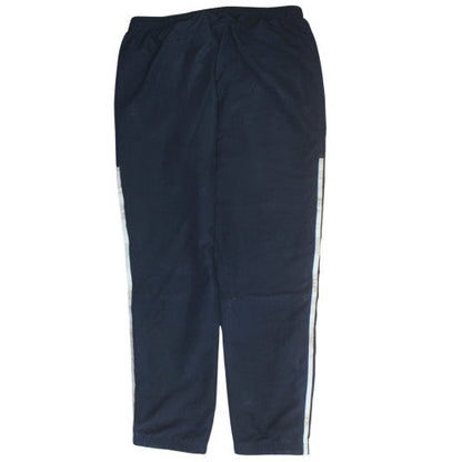 adidas Mens Blue Track Pants L Lightweight Quick Dry Activewear