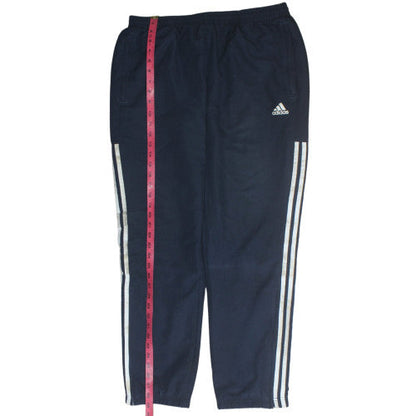 adidas Mens Blue Track Pants L Lightweight Quick Dry Activewear