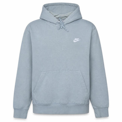 Nike Men's Grey Pullover Hoodie M Fleece Sweatshirt