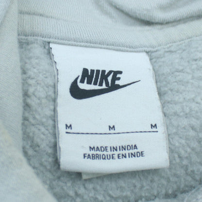 Nike Men's Grey Pullover Hoodie M Fleece Sweatshirt