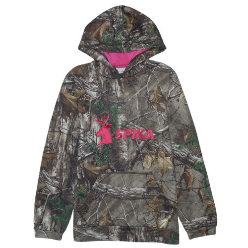 Spika Women's Camo Hoodie Size 14 Pullover Hooded Sweatshirt