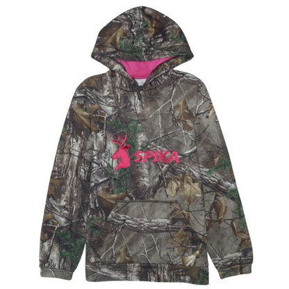 Spika Women's Camo Hoodie Size 14 Pullover Hooded Sweatshirt