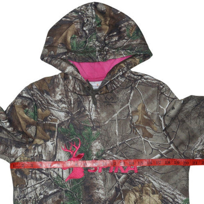 Spika Women's Camo Hoodie Size 14 Pullover Hooded Sweatshirt