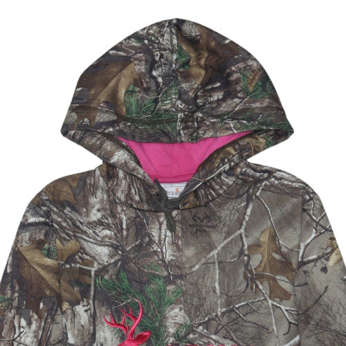 Spika Women's Camo Hoodie Size 14 Pullover Hooded Sweatshirt