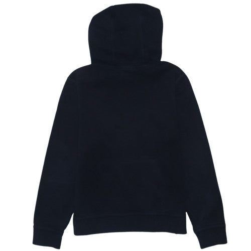 Nike Boys Black Pullover Hoodie 12-13 Years Fleece Lined Sportswear