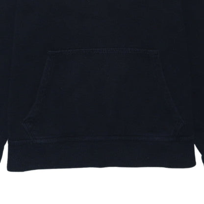 Nike Boys Black Pullover Hoodie 12-13 Years Fleece Lined Sportswear