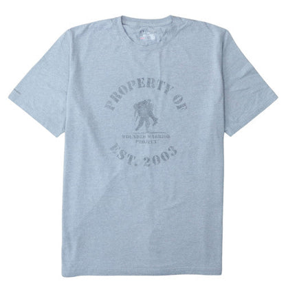 Under Armour Men's Grey XL Loose Fit Wounded Warrior T-Shirt