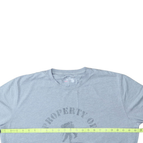 Under Armour Men's Grey XL Loose Fit Wounded Warrior T-Shirt