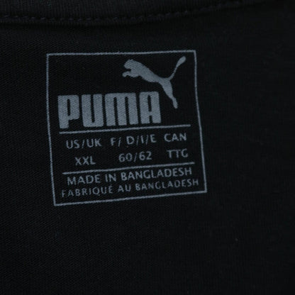 Puma Men's Black 2XL Graphic Logo Sports T-Shirt