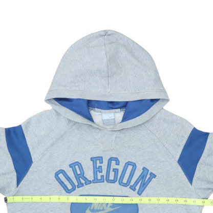 Nike Men's Grey Oregon Track Pullover Hoodie M Sports Fleece