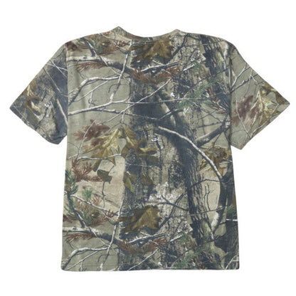 Realtree Men’s 2XL Camouflage Short Sleeve Crew Neck Cotton T-Shirt
