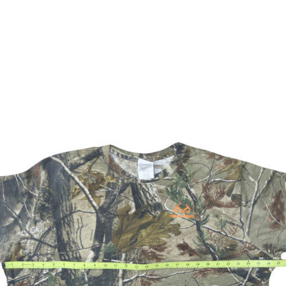 Realtree Men’s 2XL Camouflage Short Sleeve Crew Neck Cotton T-Shirt