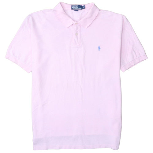 Ralph Lauren Men’s Pink 2XL Classic Cotton Polo Shirt