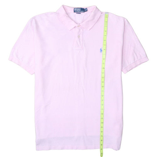 Ralph Lauren Men’s Pink 2XL Classic Cotton Polo Shirt