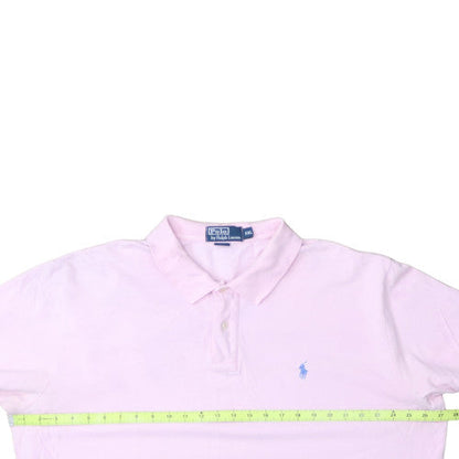 Ralph Lauren Men’s Pink 2XL Classic Cotton Polo Shirt