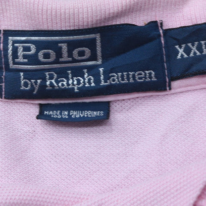 Ralph Lauren Men’s Pink 2XL Classic Cotton Polo Shirt