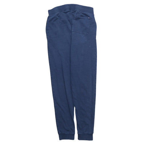 Tommy Hilfiger Men Blue Jogger Trousers Size M Cotton Blend