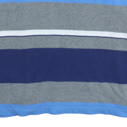 Chaps Men's Multicoloured Striped Cotton Polo Shirt XL