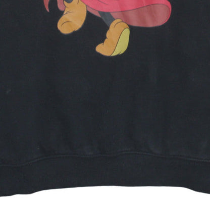 Disney Fantasia Mickey Mouse Black XL Unisex Pullover Sweatshirt