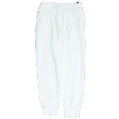 Puma Men's White Fleece Jogger Trousers L Regular Fit