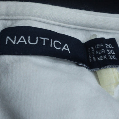 Nautica Men's Black 2XL Cotton Short Sleeve Polo Shirt