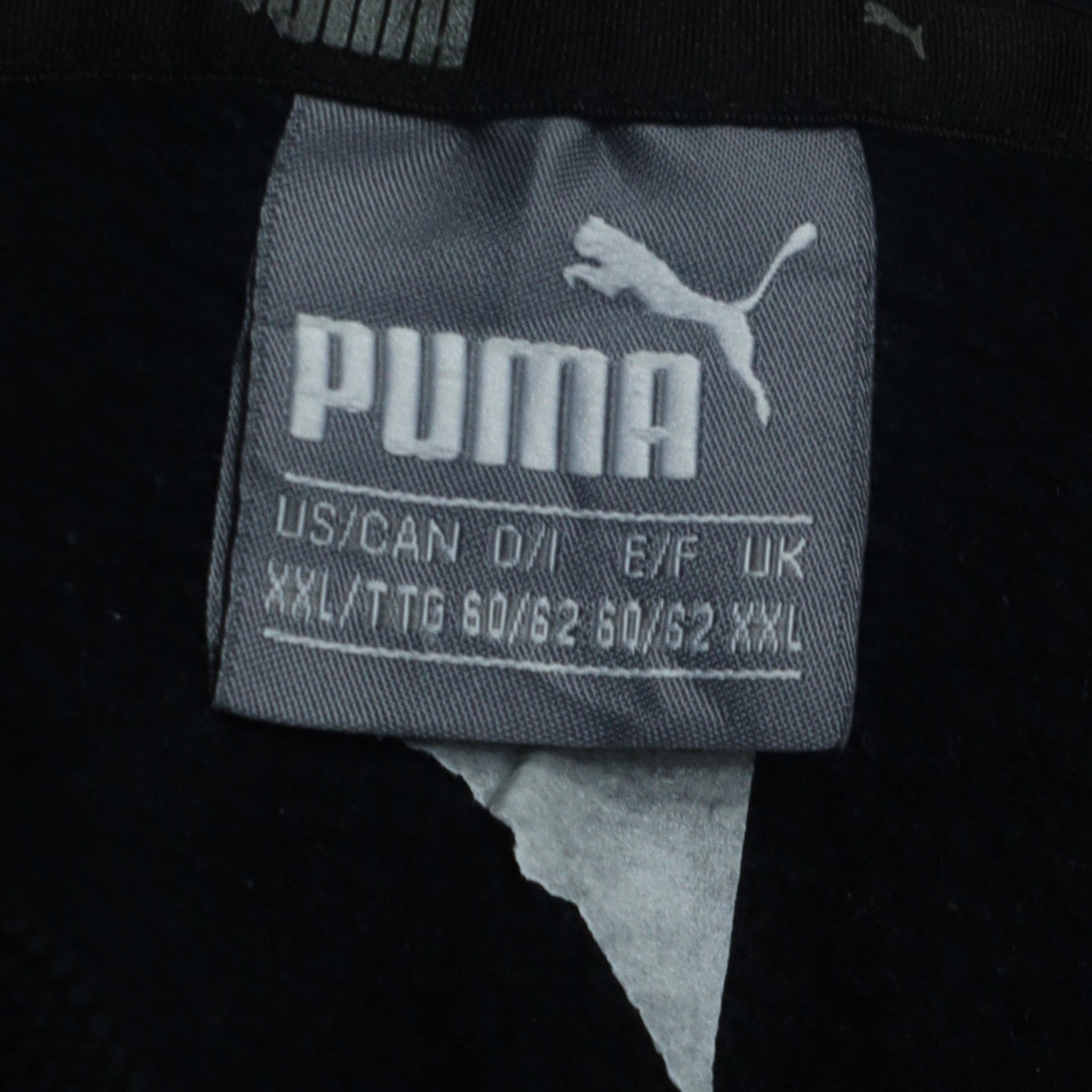 Puma Men’s Blue 2XL Pullover Hoodie Logo Fleece Sweatshirt
