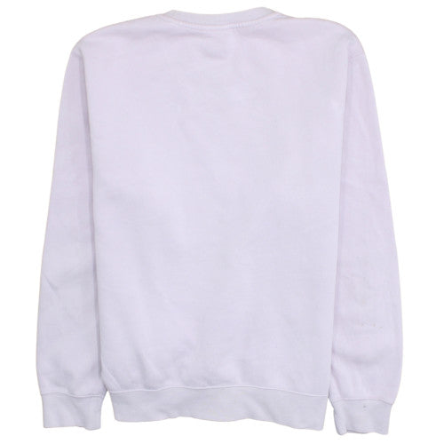 Nike Women’s Lilac Crew Neck Sweatshirt L Cotton Blend Casual