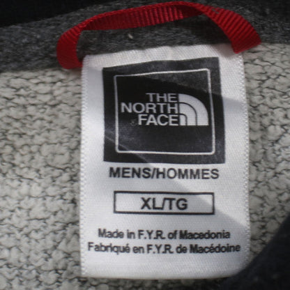 The North Face Men's Grey XL Pullover Hoodie with Logo