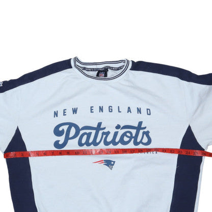 Primark NFL New England Patriots Men's White L Pullover Sweatshirt