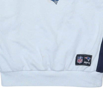 Primark NFL New England Patriots Men's White L Pullover Sweatshirt