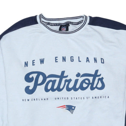 Primark NFL New England Patriots Men's White L Pullover Sweatshirt