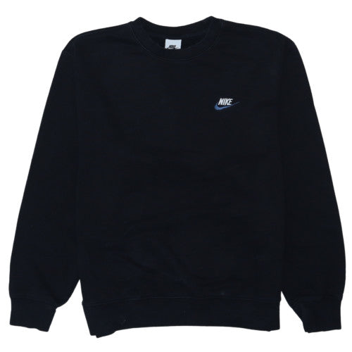 Nike Mens Black Medium Crew Neck Pullover Sweatshirt