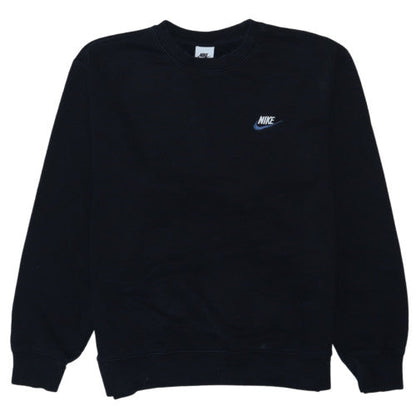 Nike Mens Black Medium Crew Neck Pullover Sweatshirt