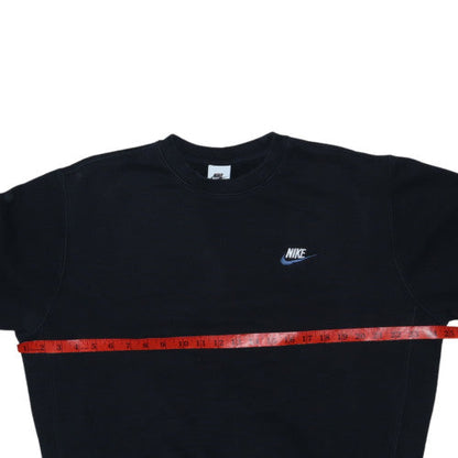 Nike Mens Black Medium Crew Neck Pullover Sweatshirt