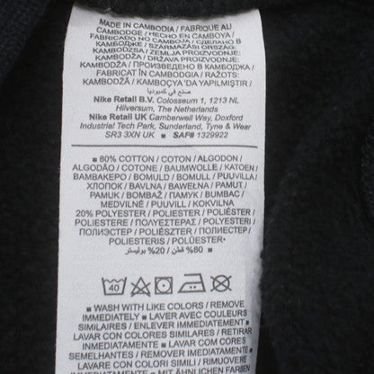 Nike Mens Black Medium Crew Neck Pullover Sweatshirt
