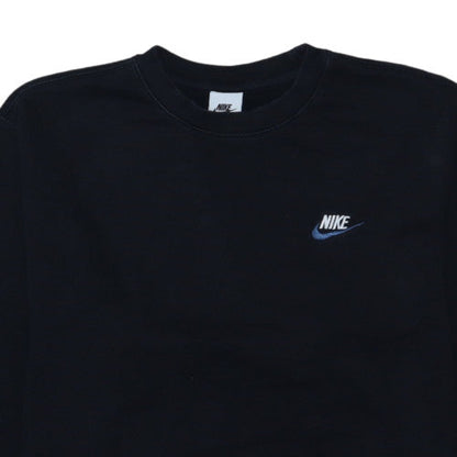 Nike Mens Black Medium Crew Neck Pullover Sweatshirt