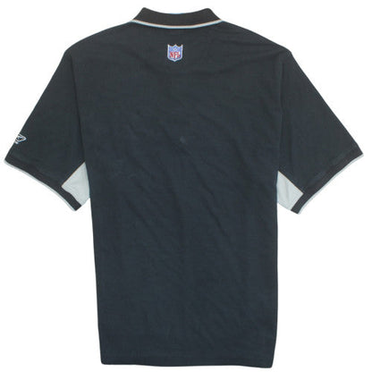 Reebok NFL Raiders Black Polo Shirt Men's 2XL Moisture Wicking