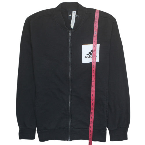 Adidas Mens Black 4XL Full Zip Sweatshirt Jacket