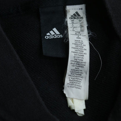 Adidas Mens Black 4XL Full Zip Sweatshirt Jacket