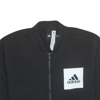 Adidas Mens Black 4XL Full Zip Sweatshirt Jacket