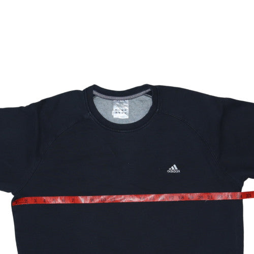 Adidas Men's Black XL Pullover Crew Neck Sweatshirt