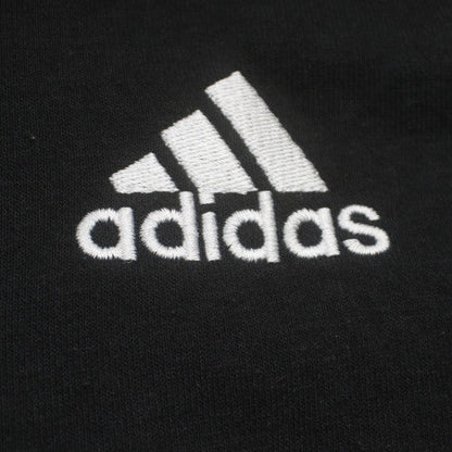 Adidas Mens Black Full Zip Hoodie Small Hooded Athletic Sweatshirt