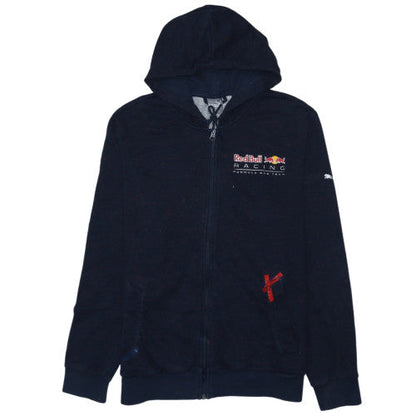 Puma Red Bull Racing Men's Blue Full Zip Hoodie Size L