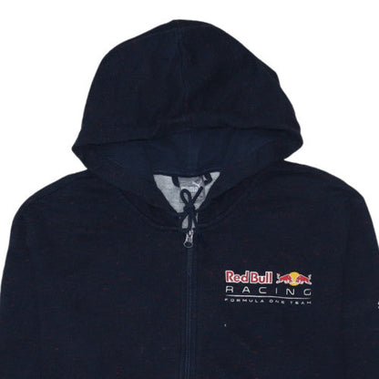 Puma Red Bull Racing Men's Blue Full Zip Hoodie Size L