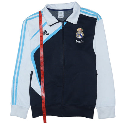 Adidas Men’s Blue Real Madrid Full Zip Sweatshirt XL