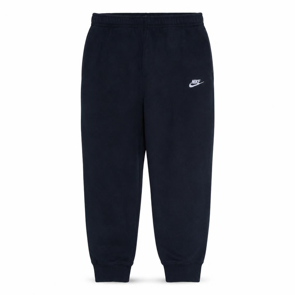 Nike Men's Black Medium Jogger Sweatpants Fleece Tapered Fit